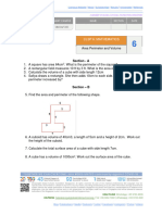 CLSP6 - MATH - NOVMEBER2-Area and Perimeter Volume - 2021 - 22