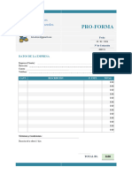 Proforma en Word