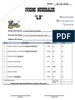 Proforma de Armado de Tranquera 2024