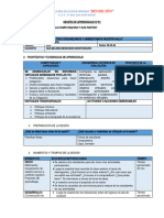 Sesión de Aprendizaje #1 25-03-24