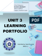 LoloHezelAnn Unit3 LearningPortfolio