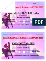 Prince and Princess 2023