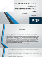 CURRENT ISSUE SDGs Kel 8