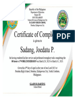 Award Certificates 1