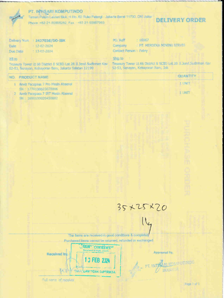 PT. MSR Financial Document Summary | PDF