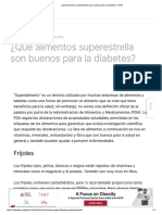 ¿Qué Alimentos Superestrella Son Buenos para La Diabetes - ADA