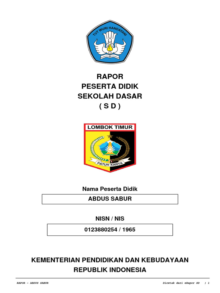 PLK Rapor 6 20231 | PDF