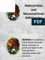 Health 7 - Week 4 - Malnutrition and Micronutrients