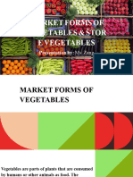 TLE Market Forms and Store Vegetables OBSERVATION