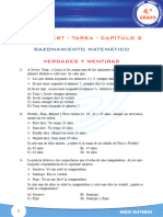 Helicotest - Tarea - Capítulo 2: Razonamiento Matemático