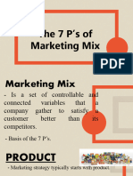 7Ps of Marketing Mix