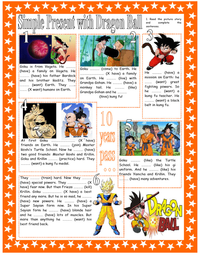 Goku's Journey: Powers and Friends | PDF | Male Martial Artists ...