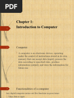 Introduction To Computer