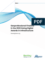 Geoprofessional Finalists in The 2022 Going Digital Awards in Infrastructure