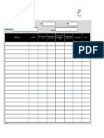 WPA 42 Frame Running - Call Room Check List