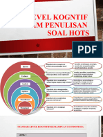 Level Kogntif Penulisan Soal