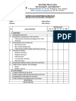 Formulir Evaluasi Kinerja Karyawan