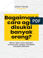 Untuk Disukai Banyak Orang