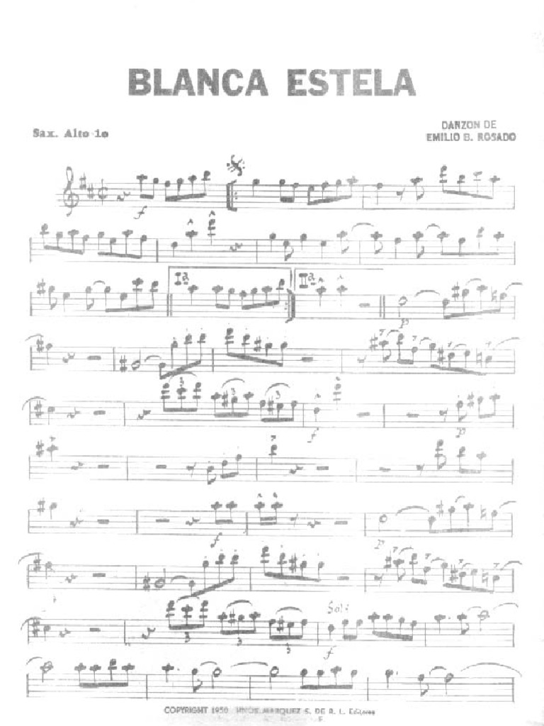 1° Sax Alto | PDF