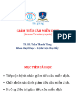 Giảm tiểu cầu miễn dịch - Đại học Nguyễn Tất Thành