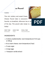 Cream Cheese PND Cake