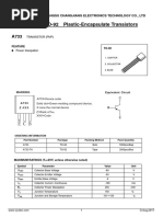 2SA933 A933 TRANSISTOR PNP 50V 10mA 0,3W TO-92S