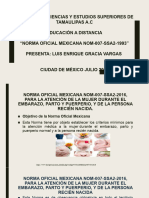 Norma Oficial Mexicana Nom-007-Ssa2-1993