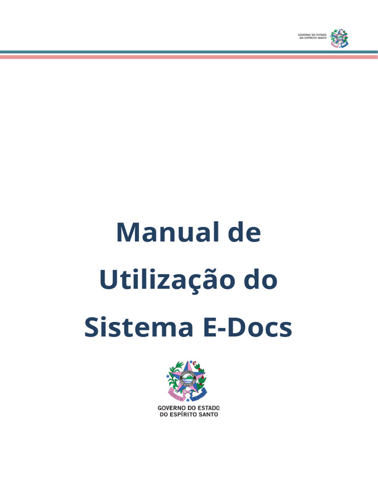 Manual De Utilização Do Sistema E Docs Pdf