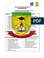 Jadual Guru Penasihat Unit Beruniform 2024