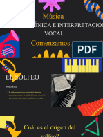 Presentacion de Musica Solfeo y Tecnica