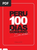 Perú: 100 Días de Gobierno