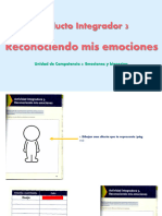 Producto Integrador 3: Reconociendo Mis Emociones