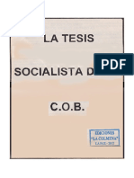 La Tesis Socialista de La Cob