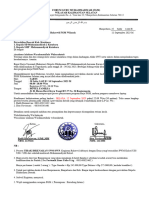 Surat Undangan Menghadiri Rakerwil FGM (Kotabaru)