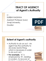 24 - Agency - Extent of Agents Authority