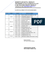 Daftar Nama Petugas Piket Upt SD Negeri 068292