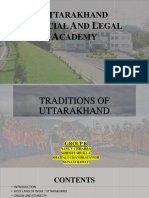 Traditions of Uttarakhand