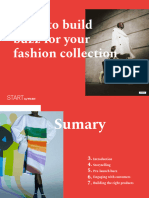 Ideas To Build Buzz For Your Fashion Collection