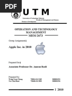 Download Mhm2673 Group Assignment Apple WongTee 3110 by Shelly Wong SN71888494 doc pdf