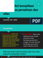 Deteksi Dini Komplikasi Pada Masa Persalinan Dan Nifas PERT-3