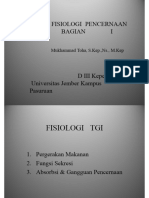 Anatomi Fisiologi Pencernaan Bagian I: Mukhammad Toha, S.Kep.,Ns., M.Kep