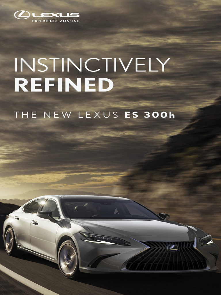 Lexus ES 300h Hybrid Specs & Features | PDF | Lexus | Hybrid Vehicle