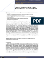 A Deep Neural Network Regression of The Cahn-Hilliard Single-Particle Thermal Model For LiFePO4 Batteries