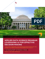 Mit Data Science Program