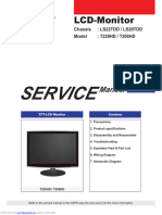 Service: LCD-Monitor