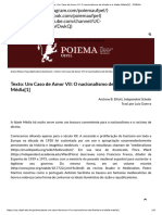 ELLIOT, Andrew, (TRADUÇÃO) Um Caso de Amor Vil: O Nacionalismo de Direita e A Idade Média (POEIMA)