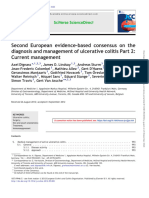 Second European Evidence-Based Consensus On The Diagnosis and Management of Ulcerative Colitis Part 2 - Current Management