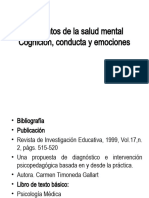 Elementos de La Salud Mental