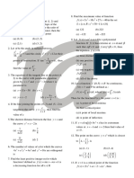 Application of Derivatives - 29640633