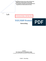 Lab 3 - TCPUDP Protocol